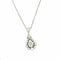 Pendentif Pendentif en or blanc 18 carats avec diamants 58 Facettes 1.0000685/1