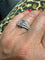 Bague 54 Bague en or blanc 18 carats sertie de diamants baguette 58 Facettes 1.0000666/1