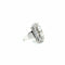 Bague 56 Art déco - Bague en platine sertie de diamants 3,72 carats 58 Facettes 1.0000795/5