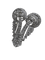 Broche Broche Art déco transformable en platine et diamants 58 Facettes 1.0000876/3