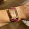 Montre Corum Tobogan Flip Up - Montre femme en or rose 18 carats quartz 58 Facettes 1.0000977/2