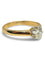 Bague 57 Solitaire - Bague en or jaune 18K avec diamant 0,40 ct 58 Facettes 1375