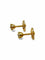 Boucles d'oreilles Puces d’oreilles en or jaune 18K et diamants 0,40 ct 58 Facettes