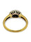 Bague 58 Bague ancienne en or jaune 18K avec rubis 0,25 ct et diamants 0,25 ct 58 Facettes