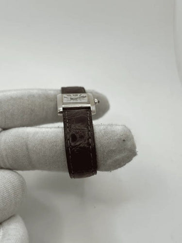 Montre Cartier Tank Française - Montre en or jaune 18K quartz 58 Facettes