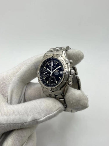 Montre Breitling Blackbird - Montre chronographe automatique en acier 58 Facettes