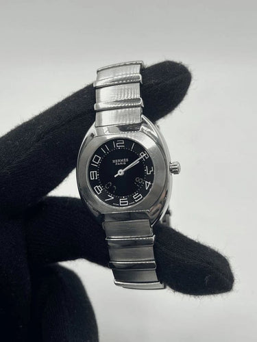 Montre Hermès Espace - Montre en acier ES1.210 32 mm 58 Facettes