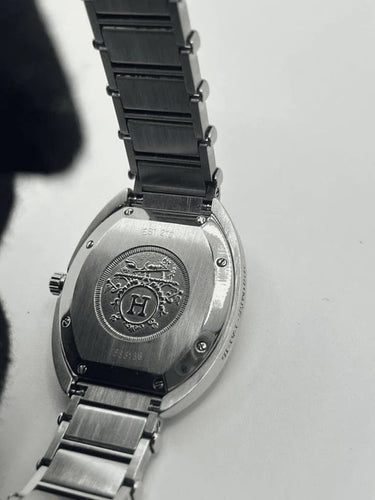 Montre Hermès Espace - Montre en acier ES1.210 32 mm 58 Facettes