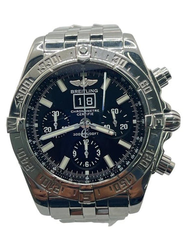 Montre Breitling Blackbird - Montre chronographe automatique en acier 58 Facettes