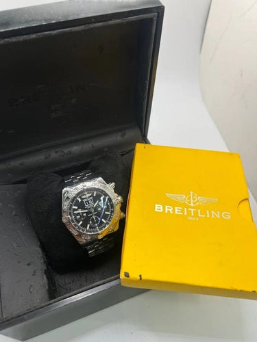 Montre Breitling Blackbird - Montre chronographe automatique en acier 58 Facettes