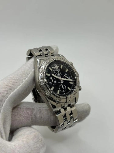Montre Breitling Blackbird - Montre chronographe automatique en acier 58 Facettes