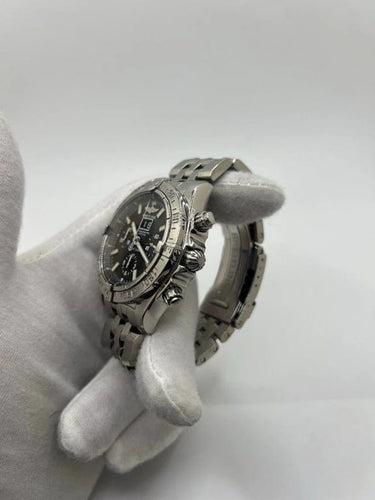 Montre Breitling Blackbird - Montre chronographe automatique en acier 58 Facettes