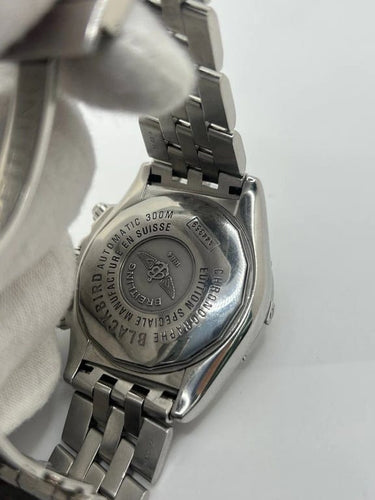 Montre Breitling Blackbird - Montre chronographe automatique en acier 58 Facettes