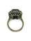 Bague 52 Bague en or jaune 18K avec émeraude 6,80 ct et diamants 58 Facettes 00021101