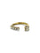 Bague 53 Bague en or jaune 18K et diamants 0,78 ct 58 Facettes 00000601