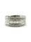 Bague 53 Bague alliance en or blanc 18K et diamants 1,60 ct 58 Facettes 16201
