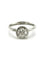 Bague 53 Solitaire - Bague en or blanc 18K et diamants 0,59 ct 58 Facettes 00000801