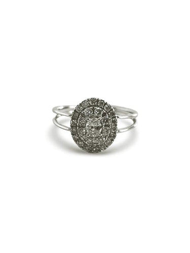 Bague 51 Bague en or blanc 18K et diamants 0,82 ct 58 Facettes 00006001