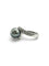 Bague 51 Bague en or blanc 18k avec perle de Tahiti et diamants 58 Facettes 00006201