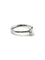 Bague 53 Bague solitaire en platine 950 avec diamant poire 0,45 ct 58 Facettes 00011101