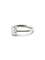 Bague 53 Bague solitaire en platine 950 avec diamant poire 0,45 ct 58 Facettes 00011101