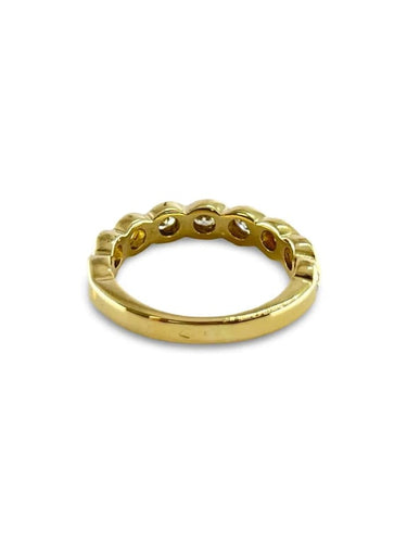 Bague 53 Bague en or jaune 18K et diamants 0,54 ct 58 Facettes 00024501