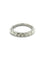 Bague 51 Demi-alliance - Bague en or blanc 18K et diamants 0,72 ct 58 Facettes 00024701