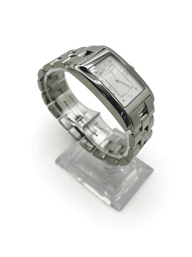 Montre Baume & Mercier Hampton MV045063 - Montre quartz en acier 24 x 40 mm 58 Facettes