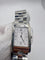 Montre Baume & Mercier Hampton MV045063 - Montre quartz en acier 24 x 40 mm 58 Facettes