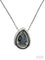 Collier Collier pendentif en or blanc 18K et diamants 0,30 ct 58 Facettes 00017601