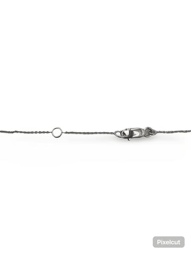 Collier Collier pendentif en or blanc 18K et diamants 0,30 ct 58 Facettes 00017601