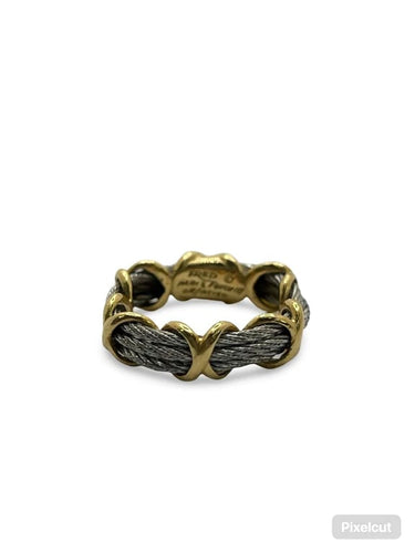 Bague 50 Fred Force 10 - Bague vintage en or jaune 18K 58 Facettes
