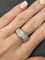 Bague 53 Bague en or blanc 18K et diamants 1 ct 58 Facettes