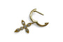 Boucles d'oreilles Boucles d’oreilles en or jaune 18K serties de diamants 0,41 ct 58 Facettes 00017901