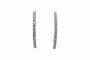 Boucles d'oreilles Boucles d'oreilles en or blanc 18K serties de diamants 0,39 ct 58 Facettes 00019401