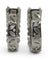 Boucles d'oreilles Boucles d'oreilles en or blanc 18K avec diamants 2 ct 58 Facettes 00033601
