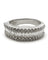 Bague 52 Bague en or blanc 18K sertie de diamants 1 ct 58 Facettes 00033501