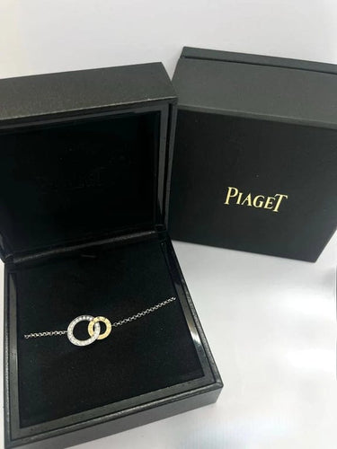 Bracelet Piaget Possession - Bracelet en or blanc et or rose 18K et diamants 58 Facettes