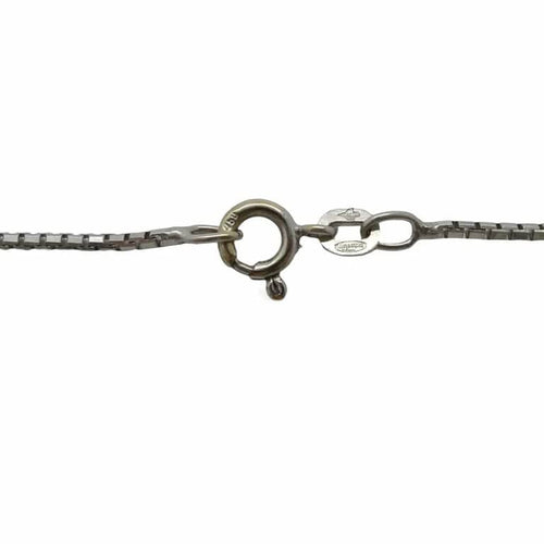 Collier Collier en or blanc 18K avec diamant naturel 0,28 ct 58 Facettes