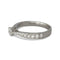 Bague 50 Bague en or blanc 18K sertie de diamants 0,53 ct 58 Facettes 00044101