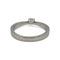 Bague 50 Bague en or blanc 18K sertie de diamants 0,53 ct 58 Facettes 00044101