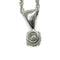 Collier Collier en or blanc 18K serti d’un diamant naturel 0,48 ct 58 Facettes 00054101