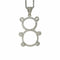 Pendentif Pendentif ourson en or blanc 18K et diamants 1 ct 58 Facettes 00033301