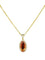 Pendentif Pendentif en or jaune 18K à topaze impériale et diamants 58 Facettes