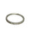 Bague 52 Demi-alliance - Bague en or blanc 18K et diamants 0,19 ct 58 Facettes 00061801