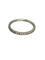 Bague 52 Demi-alliance - Bague en or blanc 18K et diamants 0,19 ct 58 Facettes 00061801