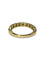 Bague 47 Demi-alliance - Bague en or jaune 18K et diamants 1 ct 58 Facettes 0006201