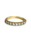 Bague 53 Demi-alliance - Bague en or jaune 18K et diamants 0,72 ct 58 Facettes 00066601