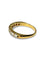Bague 53 Demi-alliance - Bague en or jaune 18K et diamants 0,72 ct 58 Facettes 00066601