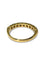 Bague 53 Demi-alliance - Bague en or jaune 18K et diamants 0,72 ct 58 Facettes 00066601
